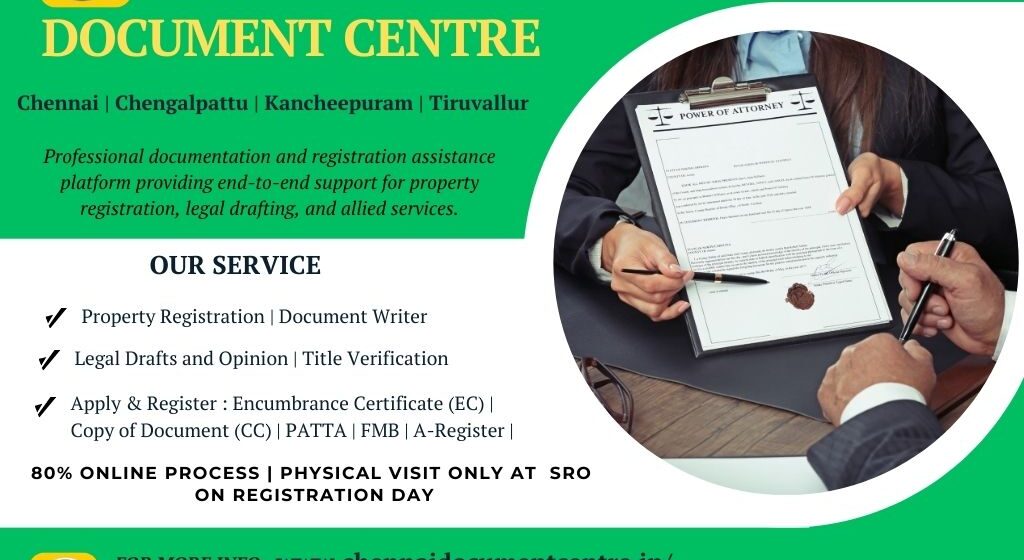 Document Writer in Chennai